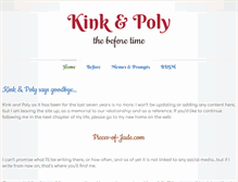 Tablet Screenshot of kinkandpoly.com